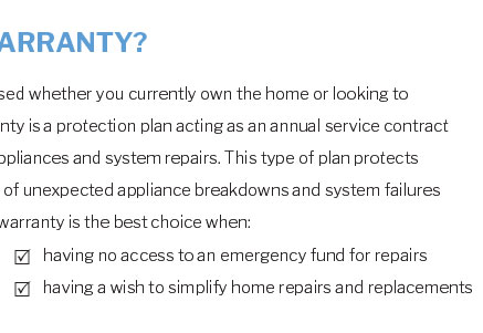 does home warranty cover hvac